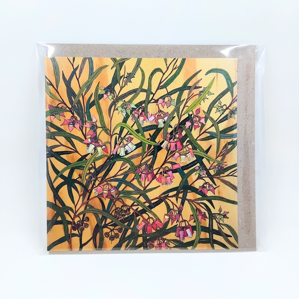 Irina Nazarova | greeting card 1 | Eucalyptus Rosasea