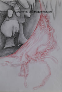 Heidi  Smith | Drawing | Liver resection drawing series 1-8   8. Very close veins