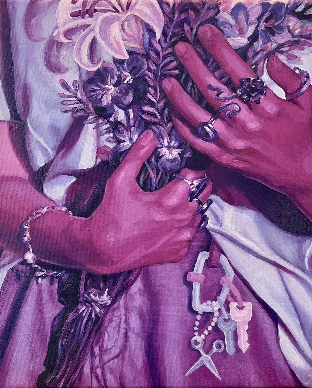 Victoria Rose | Painting | Lavender Menace