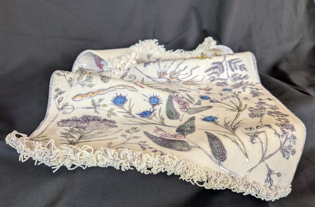 Fenja T. Ringl | Ceramics | Woodland Carpet #2. Unique state