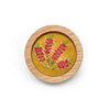 Yarn Industries | Embroidered Brooch-Pendant - Bottle Brush |