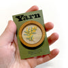 Yarn Industries | Embroidered Brooch-Pendant - Wattle |