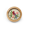 Yarn Industries | Embroidered Brooch-Pendant - Rosella |
