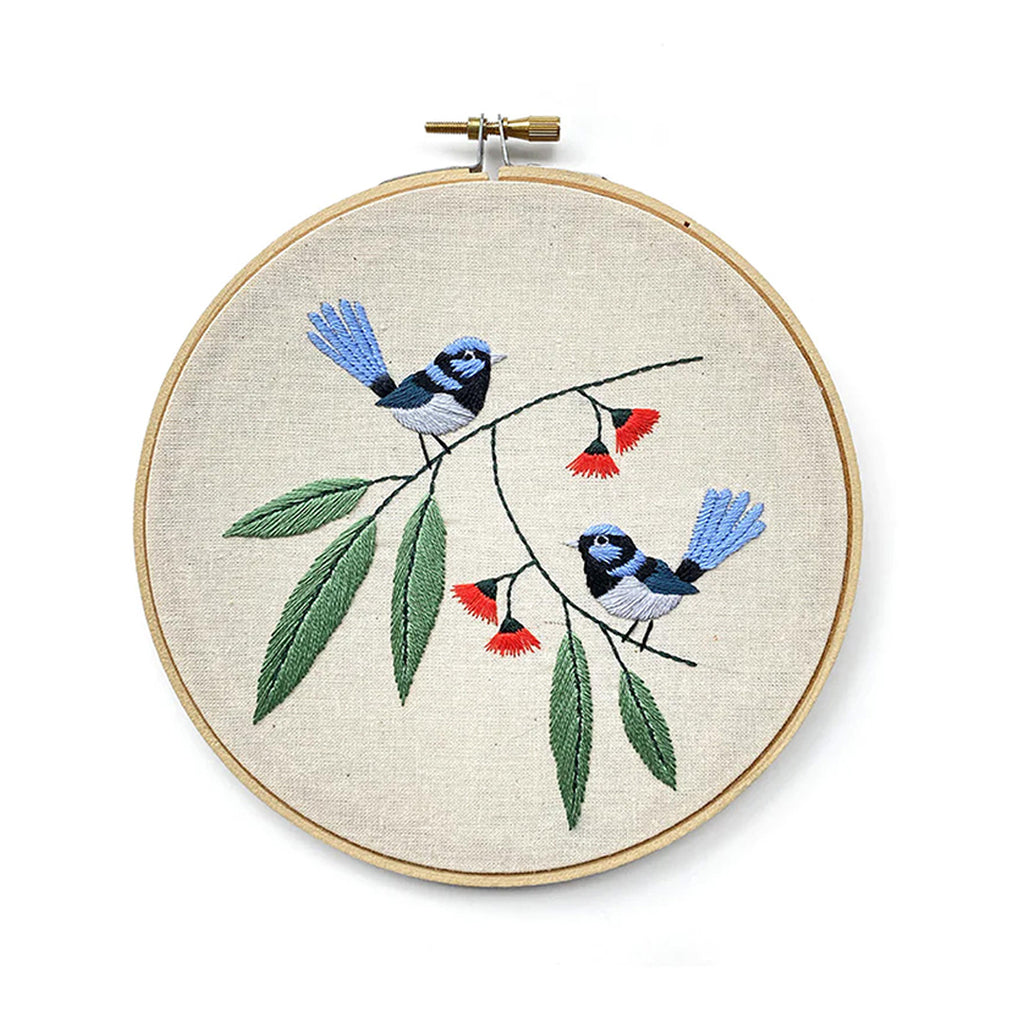 Yarn Industries | Embroidery Kit - Fairy Wren |