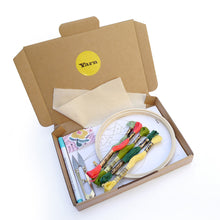 Load image into Gallery viewer, Yarn Industries | Embroidery Kit - Gum Leaf |
