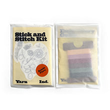 Load image into Gallery viewer, Yarn Industries | Stick &amp; Sticth Kit - Flowers |