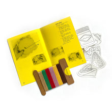 Load image into Gallery viewer, Yarn Industries | Stick &amp; Sticth Kit - Snacks |
