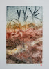 Jo Hollier | Printmaking | Creek Walk Tryptych