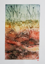 Load image into Gallery viewer, Jo Hollier | Printmaking | Creek Walk Tryptych