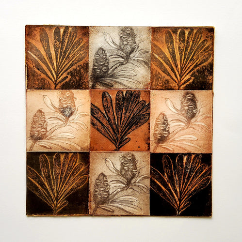 Jo Hollier | Printmaking | Banksia integrifolia II