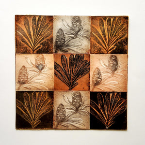 Jo Hollier | Printmaking | Banksia integrifolia II