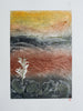 Jo Hollier | Printmaking | Dusk on the Tea tree