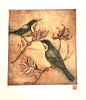 Jo Hollier | Printmaking | Eastern Spinebills