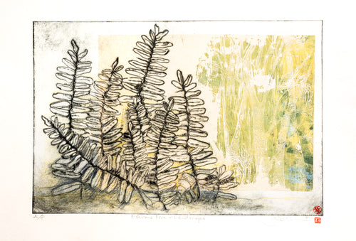 Jo Hollier | Printmaking | Fishbone fern