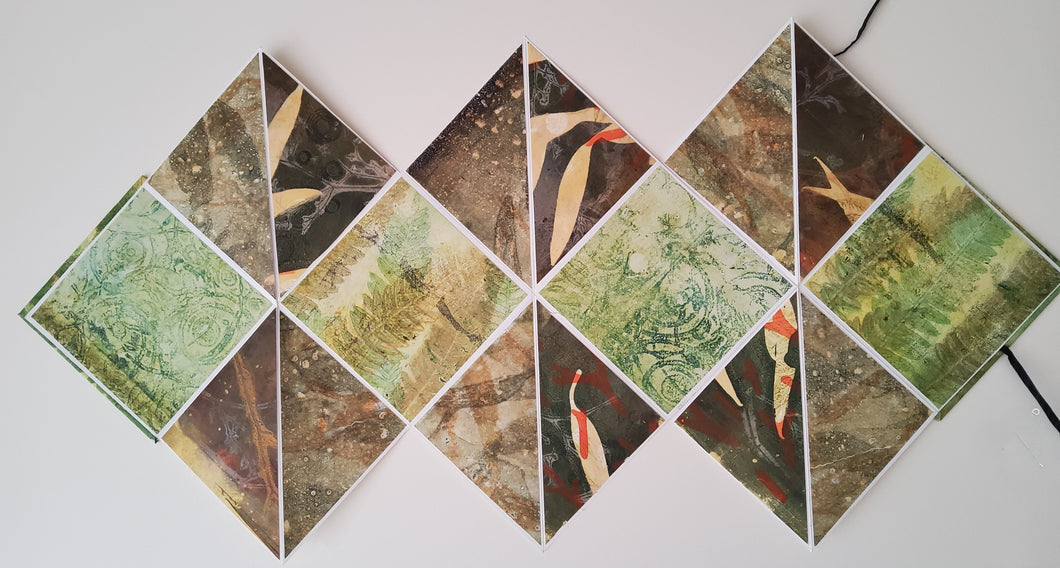 jo Hollier | Printmaking | Fishbone fern large