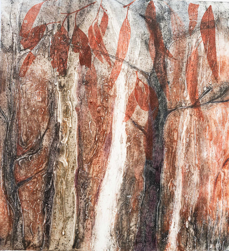 Jo Hollier | Printmaking | Forest Frieze I