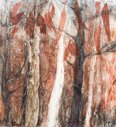 Jo Hollier | Printmaking | Forest Frieze I
