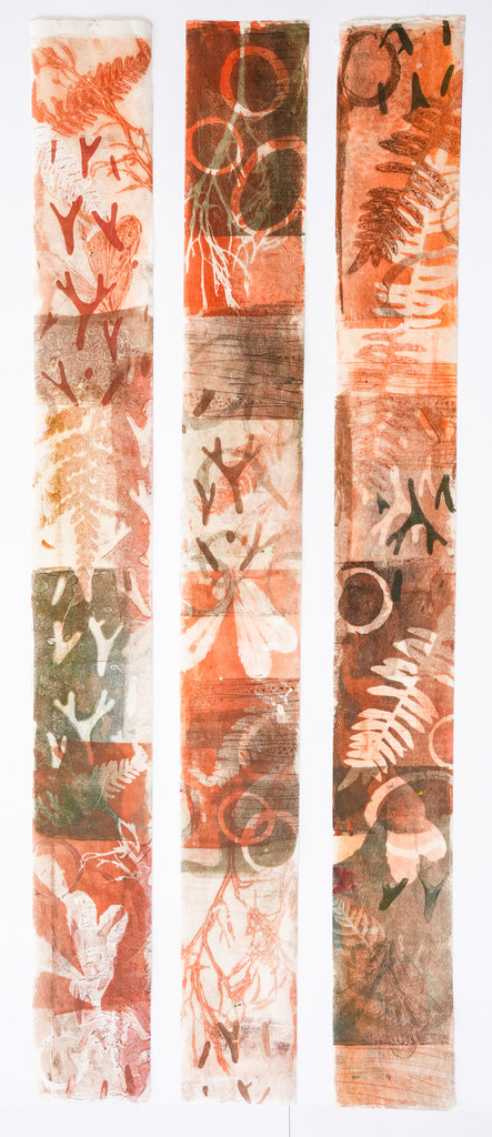 Jo Hollier | Printmaking | Stick to the Path II