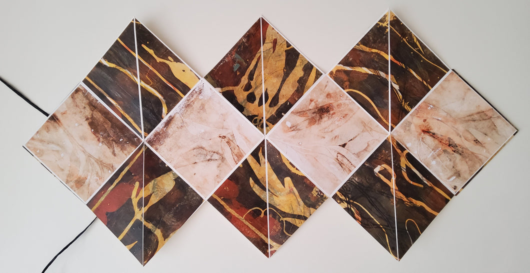 jo Hollier | Printmaking | Stringy bark large