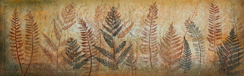 Jo Hollier | Printmaking | Walk with me , Bracken and ferns