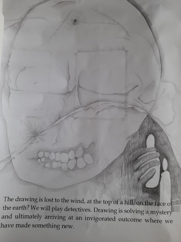 Heidi  Smith | Drawing | Expanded book drawing series 1-8 2. The drawing is lost in the wind
