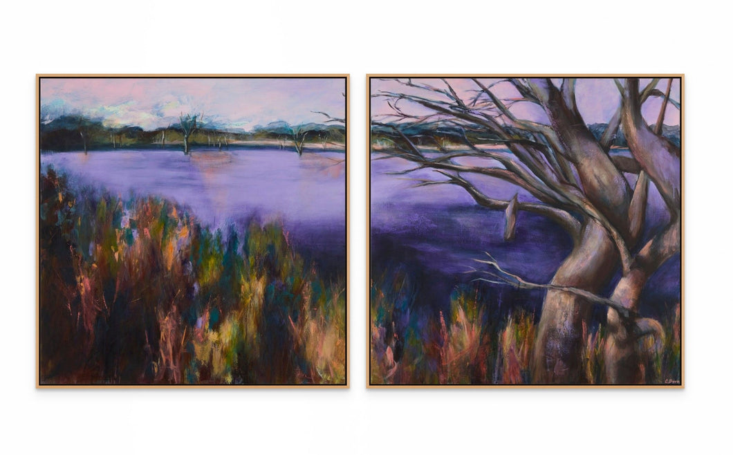 Cassandra  Dove  | Painting | On a Winters Walk
