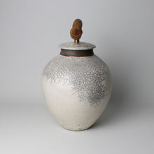 Load image into Gallery viewer, John Brighenti Design Studio | Vase | Lidded Crackle Urn