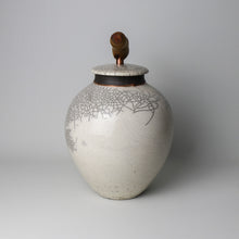 Load image into Gallery viewer, John Brighenti Design Studio | Vase | Lidded Crackle Urn