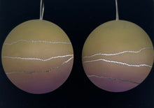 Load image into Gallery viewer, Sarah Augusta Murphy | Earrings | Super shields Large pink/gold Gift box