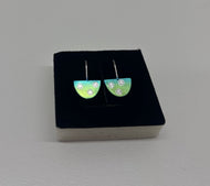 Sarah Augusta Murphy | Earrings | Horseshoe Teal star, Gift Box
