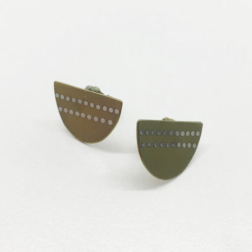 Sarah Augusta Murphy | Earrings | Crescent studs