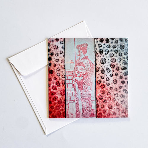 Jo Hollier | art cards | Sojourn series1, no.1