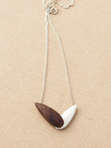 Sarah Bourke Leaf necklace